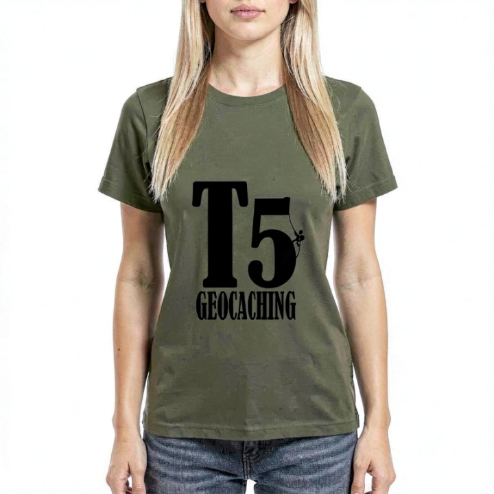 Tip Top Tshirt - T-shirt Femme T5 Geocaching - Made in France