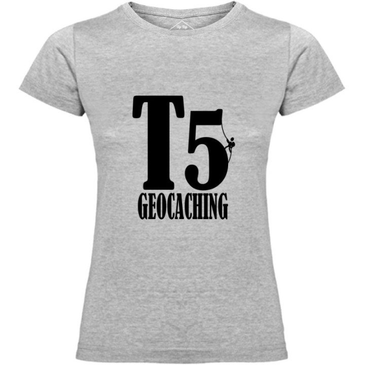 Tip Top Tshirt - T-shirt Femme T5 Geocaching - Made in France
