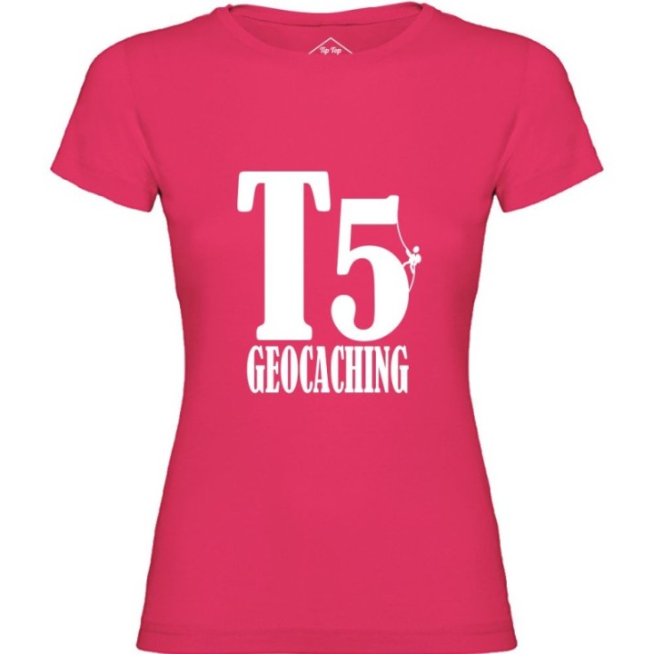 Tip Top Tshirt - T-shirt Femme T5 Geocaching - Made in France