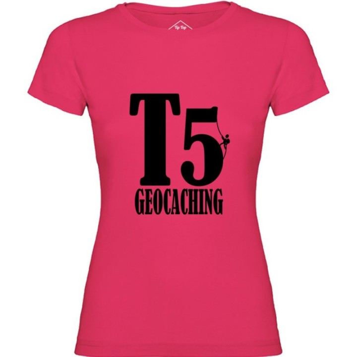 Tip Top Tshirt - T-shirt Femme T5 Geocaching - Made in France