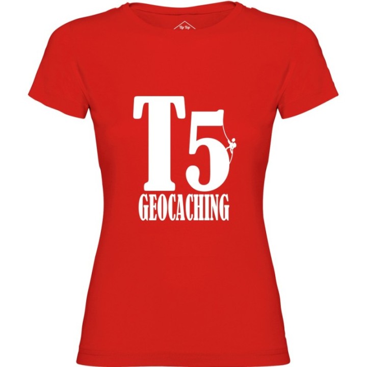 Tip Top Tshirt - T-shirt Femme T5 Geocaching - Made in France