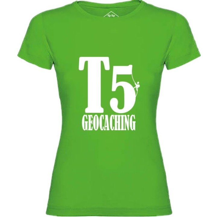 Tip Top Tshirt - T-shirt Femme T5 Geocaching - Made in France