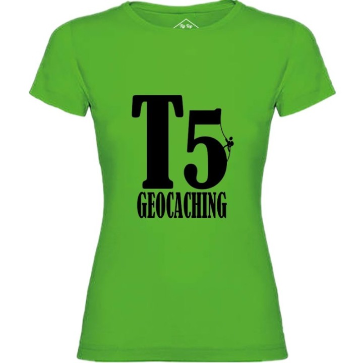 Tip Top Tshirt - T-shirt Femme T5 Geocaching - Made in France