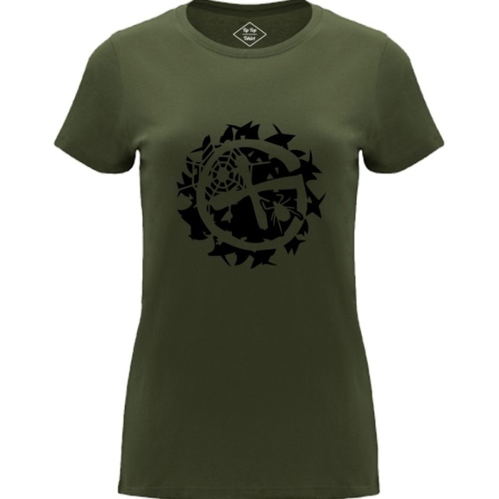 Tip Top Tshirt - T-shirt Femme GeoBrousaille - Made in France