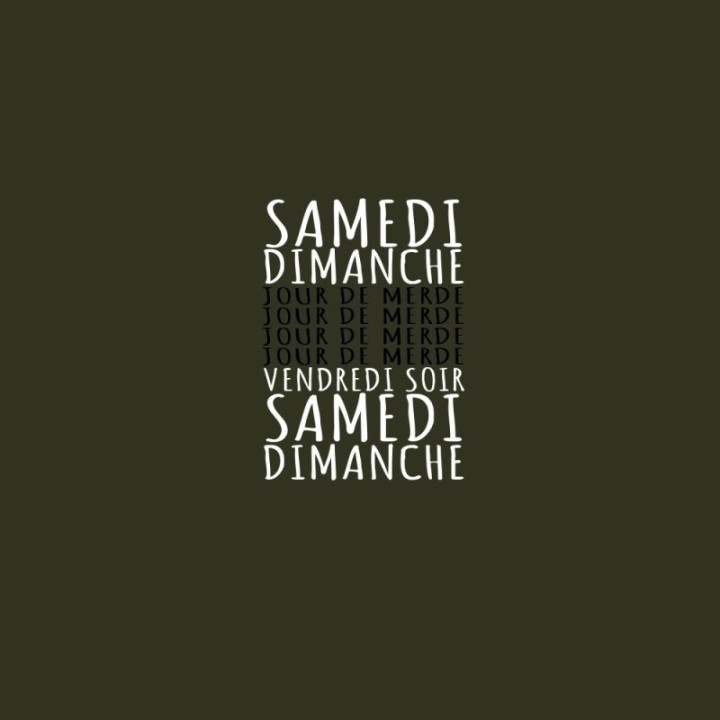 Tip Top Tshirt - T-shirt Femme Jours de merde - Made in France