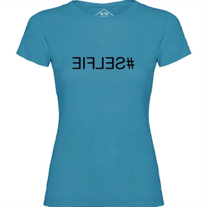 Tip Top Tshirt - T-shirt Femme #SELFIE - Made in France