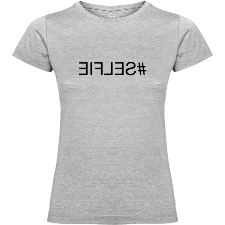 Tip Top Tshirt - T-shirt Femme #SELFIE - Made in France