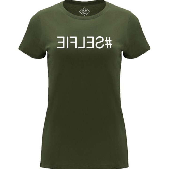 Tip Top Tshirt - T-shirt Femme #SELFIE - Made in France