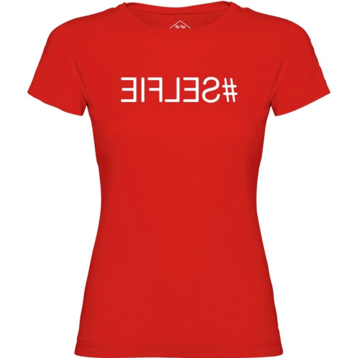 Tip Top Tshirt - T-shirt Femme #SELFIE - Made in France