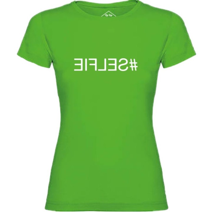 Tip Top Tshirt - T-shirt Femme #SELFIE - Made in France