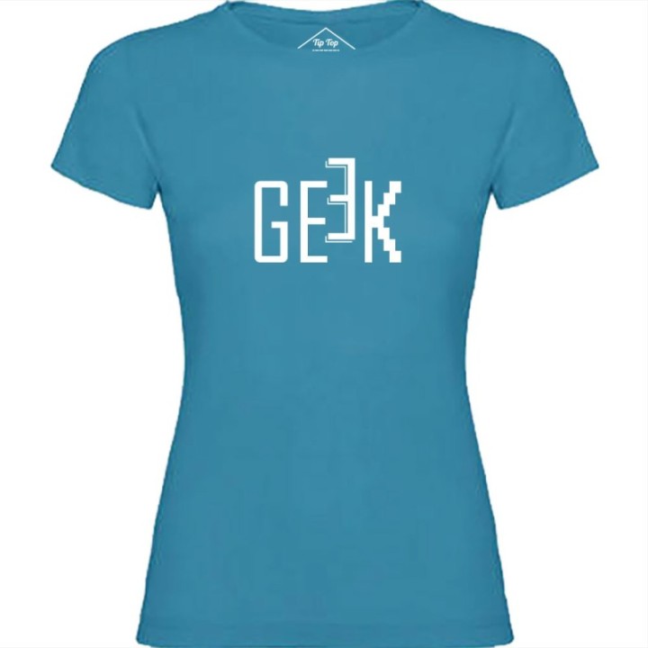 Tip Top Tshirt - T-shirt Femme Geek - Made in France