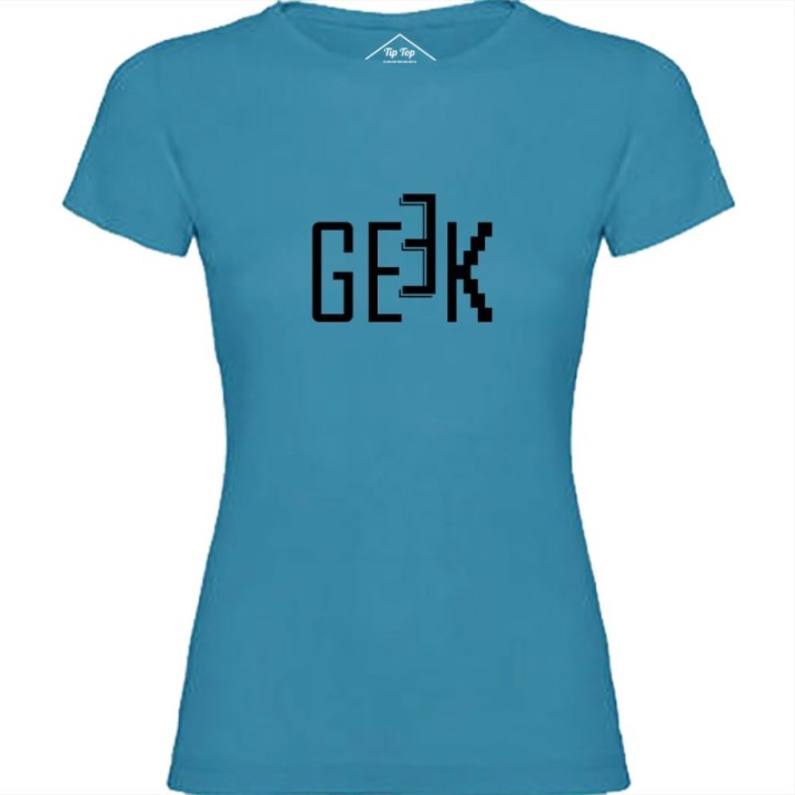 Tip Top Tshirt - T-shirt Femme Geek - Made in France