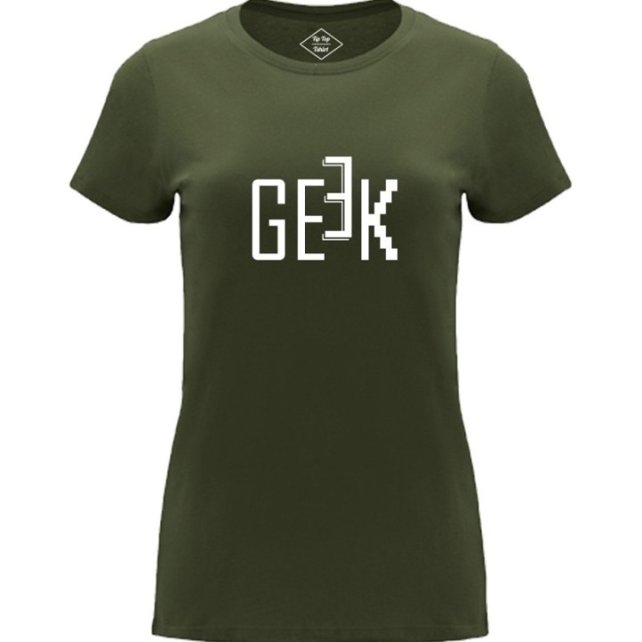 Tip Top Tshirt - T-shirt Femme Geek - Made in France