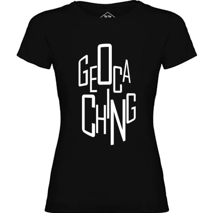Tip Top Tshirt - T-shirt Femme Geocaching - Made in France