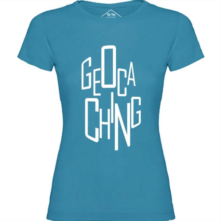 Tip Top Tshirt - T-shirt Femme Geocaching - Made in France