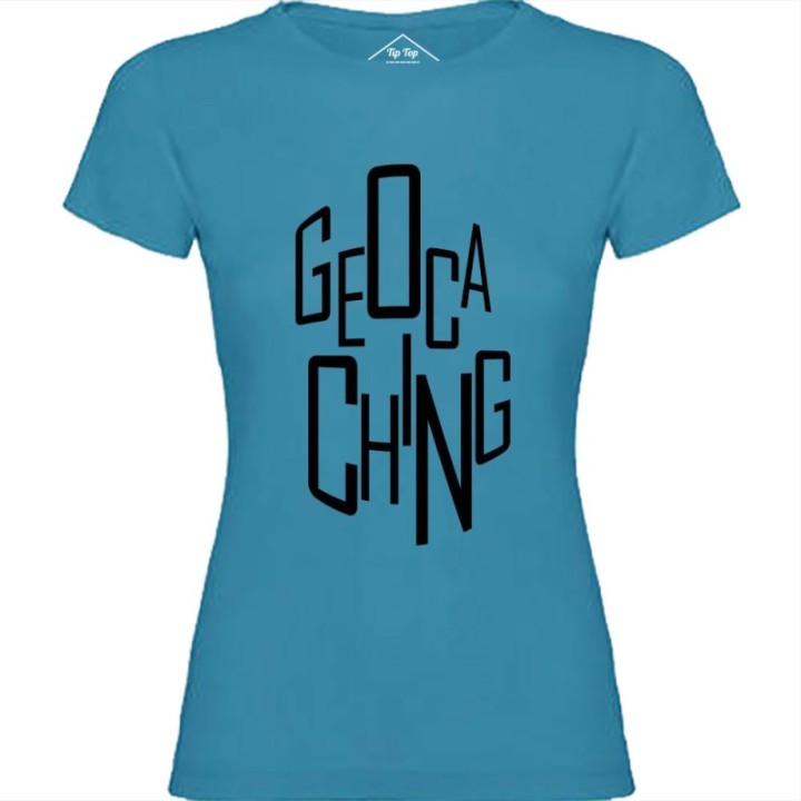 Tip Top Tshirt - T-shirt Femme Geocaching - Made in France