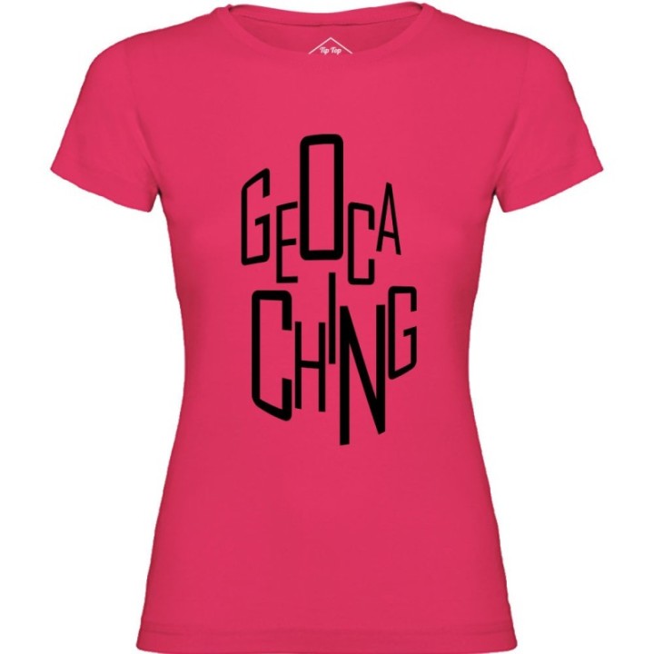 Tip Top Tshirt - T-shirt Femme Geocaching - Made in France