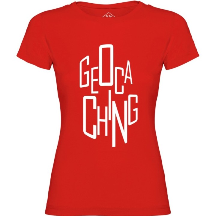 Tip Top Tshirt - T-shirt Femme Geocaching - Made in France