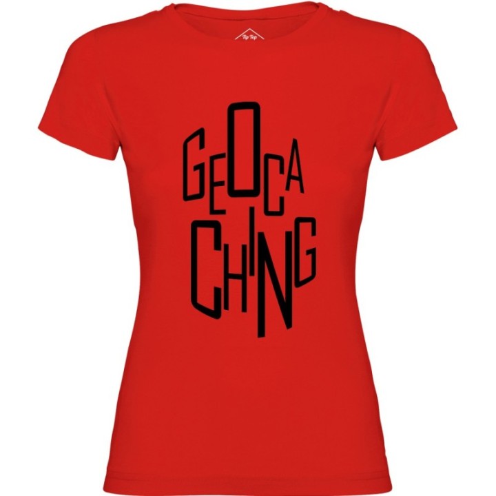 Tip Top Tshirt - T-shirt Femme Geocaching - Made in France