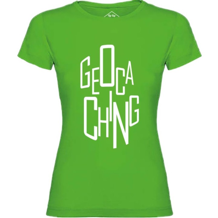 Tip Top Tshirt - T-shirt Femme Geocaching - Made in France