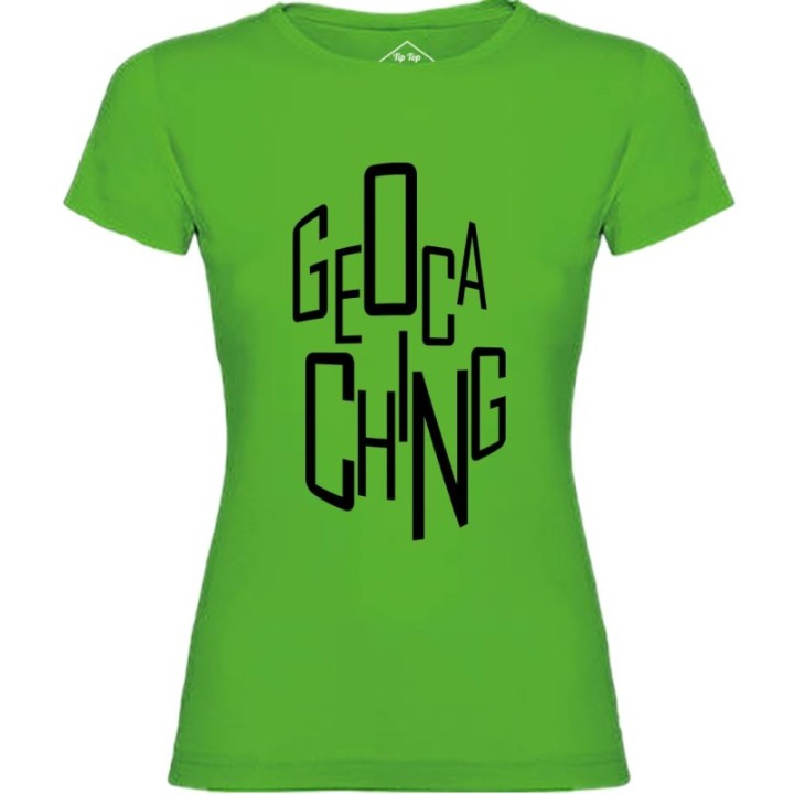 Tip Top Tshirt - T-shirt Femme Geocaching - Made in France