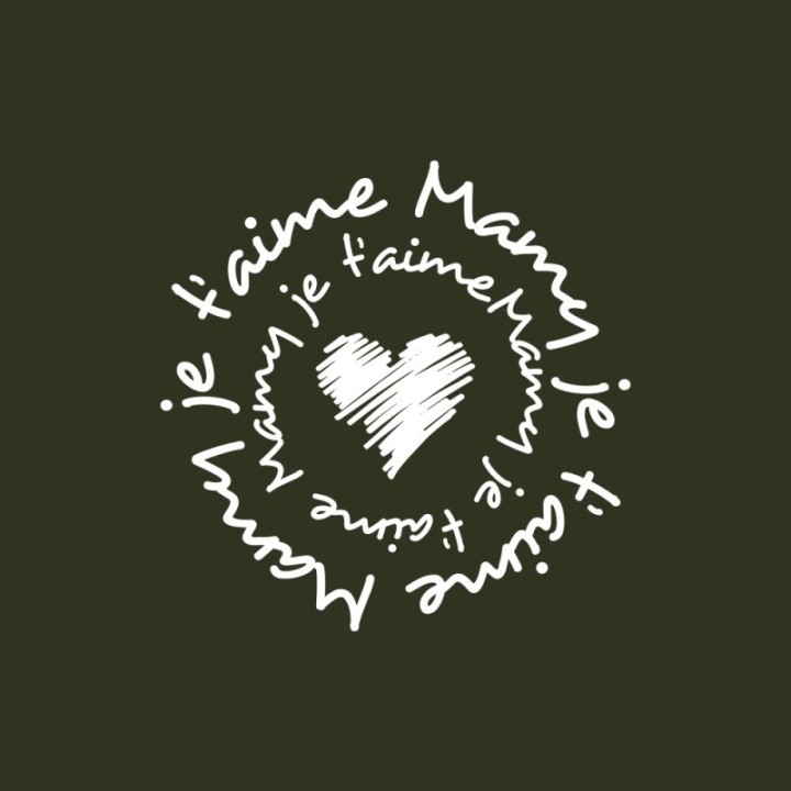 Tip Top Tshirt - T-shirt Femme Mamy je t'aime - Made in France