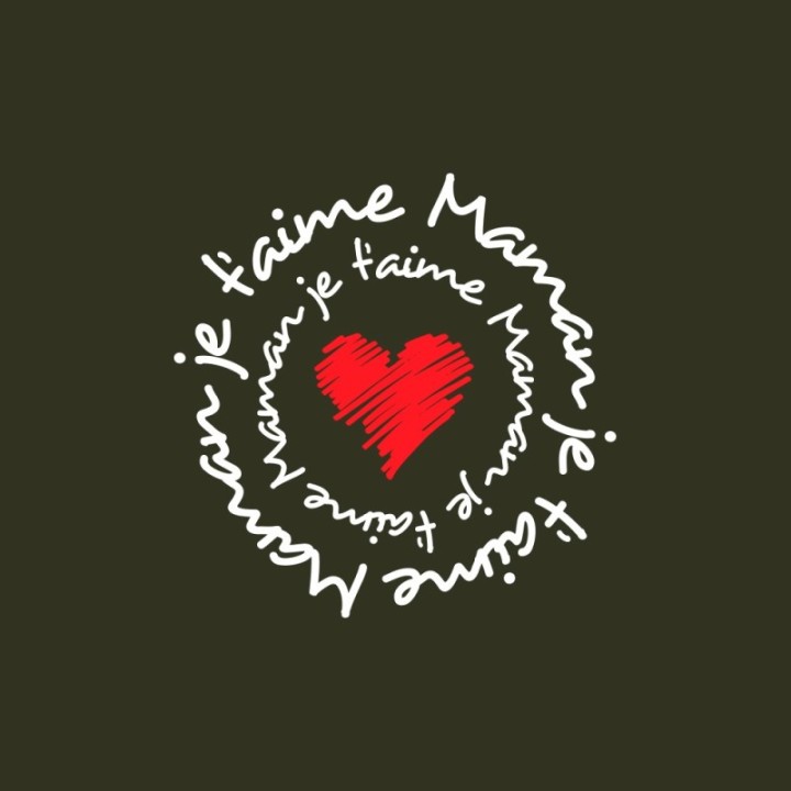 Tip Top Tshirt - T-shirt Femme Maman je t'aime - Made in France
