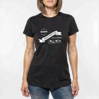 Tip Top Tshirt - T-shirt Femme Nouveau challenge : Meilleure Mamie - Made in France
