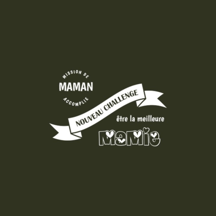 Tip Top Tshirt - T-shirt Femme Nouveau challenge : Meilleure Mamie - Made in France