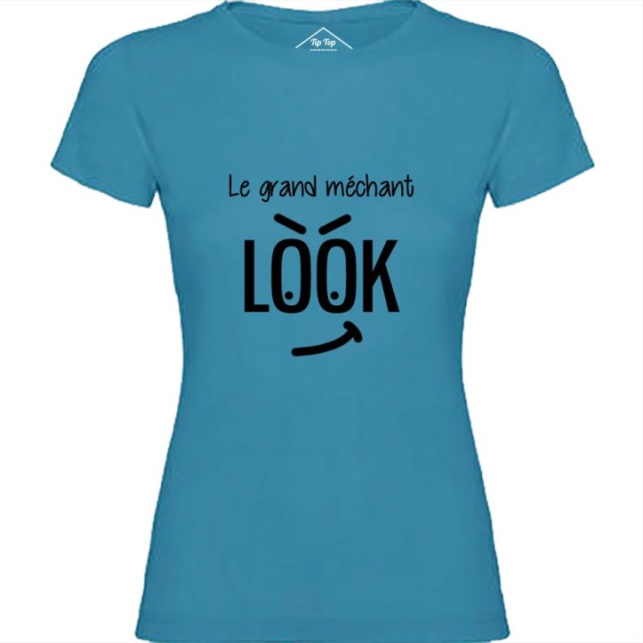 Tip Top Tshirt - T-shirt Femme Le grand méchant look - Made in France