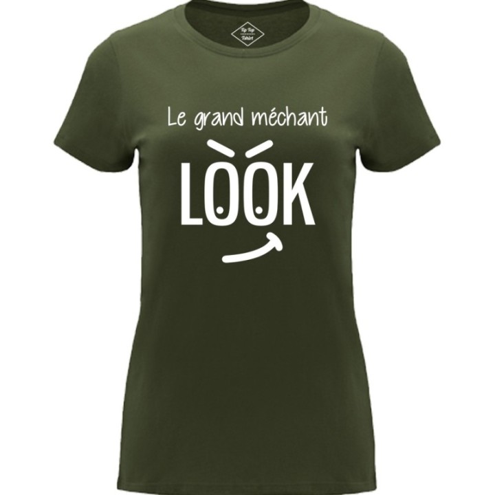 Tip Top Tshirt - T-shirt Femme Le grand méchant look - Made in France