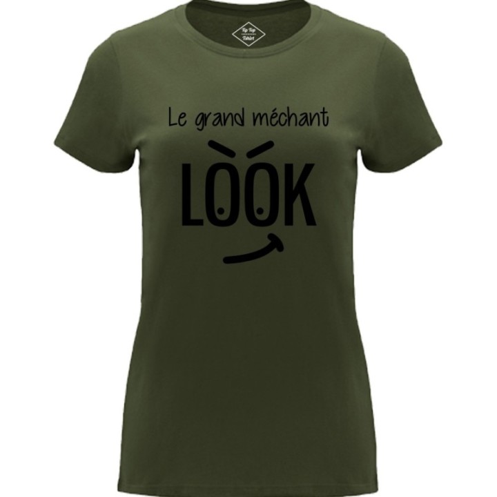 Tip Top Tshirt - T-shirt Femme Le grand méchant look - Made in France
