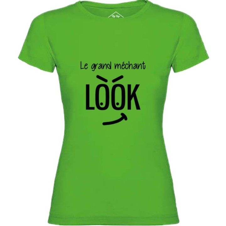 Tip Top Tshirt - T-shirt Femme Le grand méchant look - Made in France