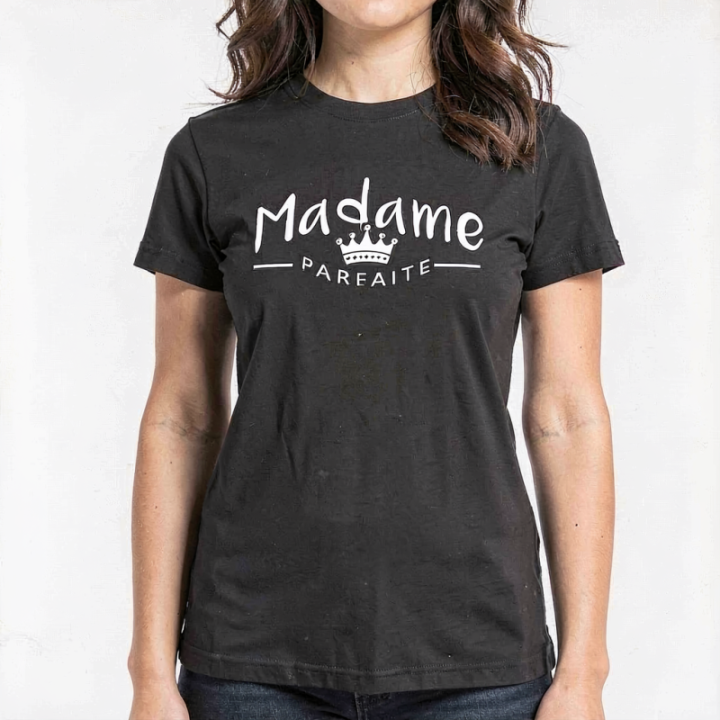 Tip Top Tshirt - T-shirt Femme Madame Parfaite - Made in France