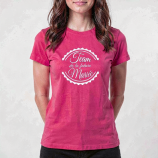 Tip Top Tshirt - T-shirt Femme Team de la future mariée - Made in France