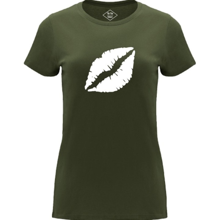 Tip Top Tshirt - T-shirt Femme Lips - Made in France