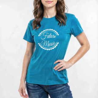 Tip Top Tshirt - T-shirt Femme Future mariée - Made in France