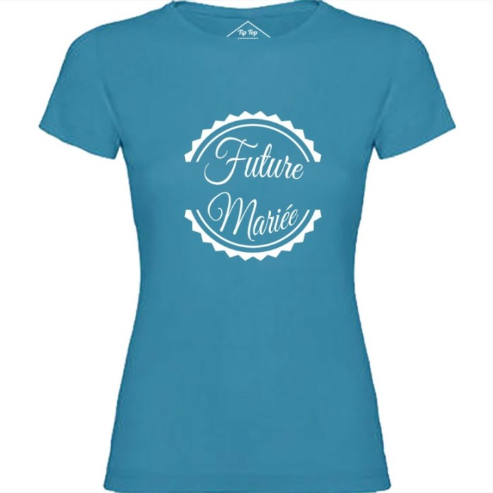 Tip Top Tshirt - T-shirt Femme Future mariée - Made in France