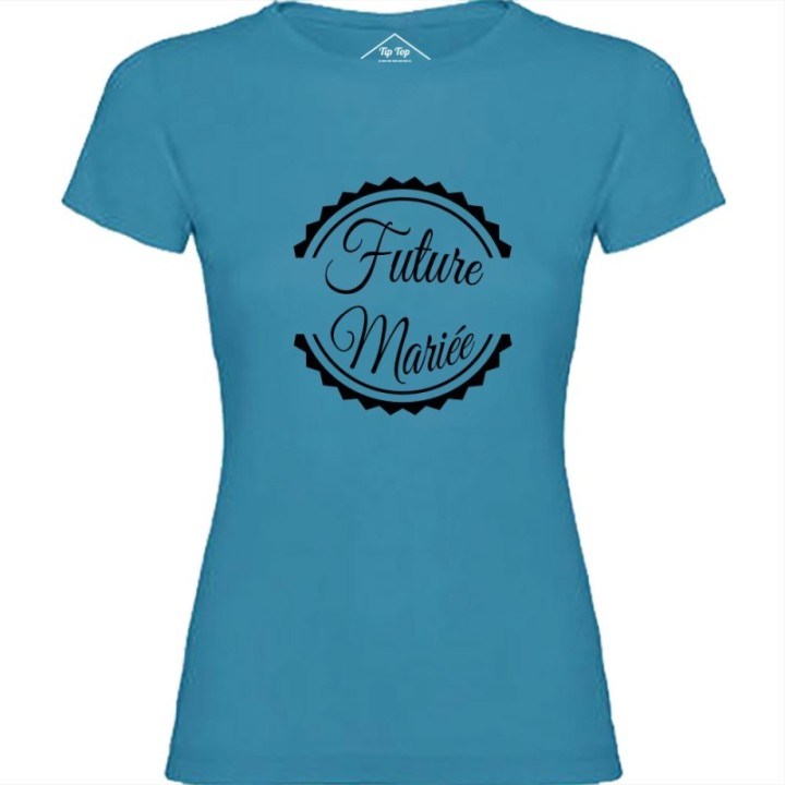 Tip Top Tshirt - T-shirt Femme Future mariée - Made in France