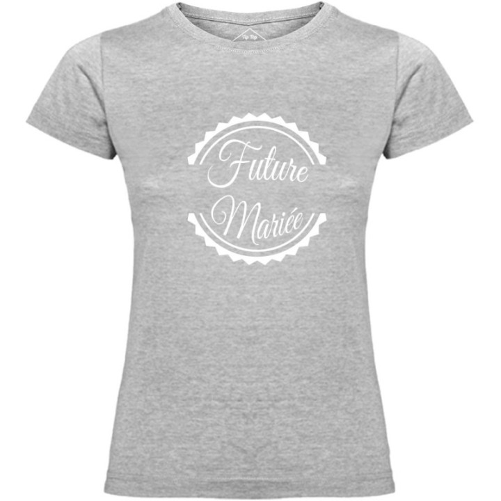 Tip Top Tshirt - T-shirt Femme Future mariée - Made in France