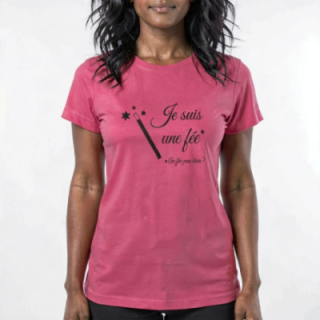 Tip Top Tshirt - T-shirt Femme La fée pas chier - Made in France