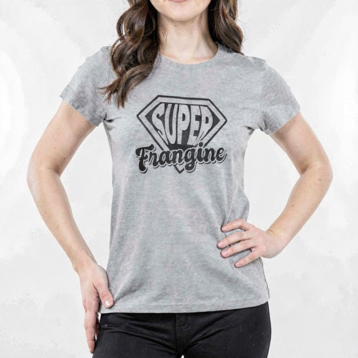 Tip Top Tshirt - T-shirt Femme Super Frangine - Made in France