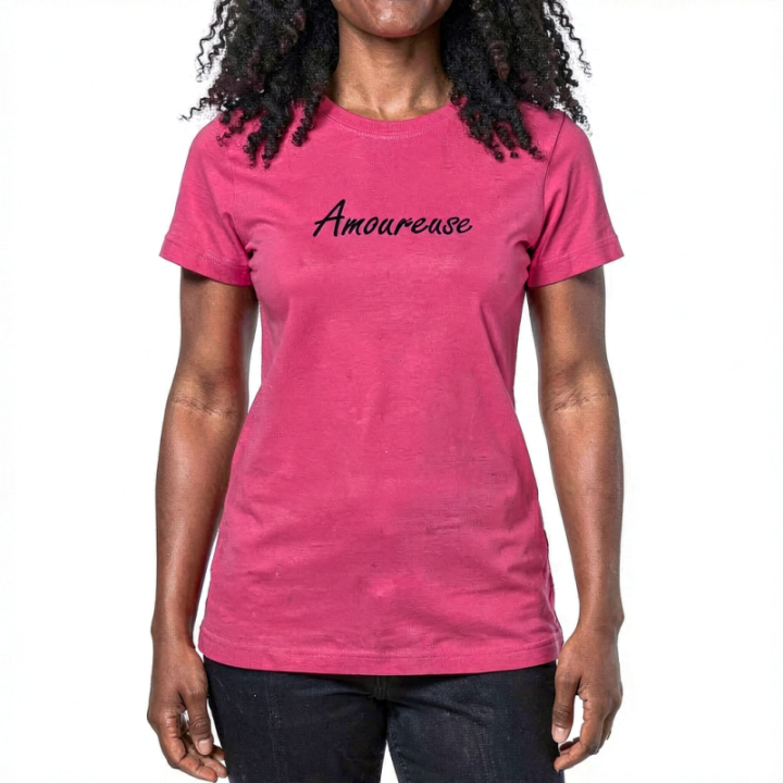 Tip Top Tshirt - T-shirt Femme Amoureuse - Made in France