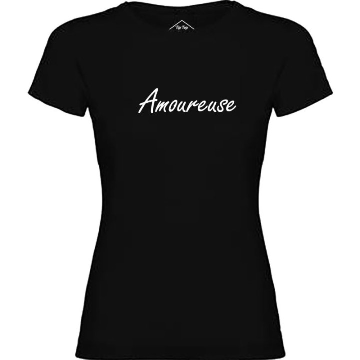 Tip Top Tshirt - T-shirt Femme Amoureuse - Made in France