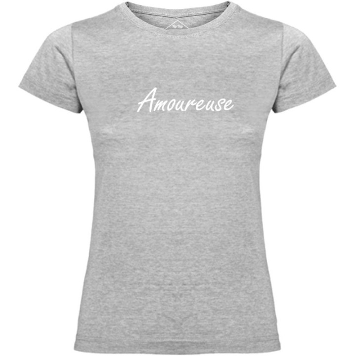 Tip Top Tshirt - T-shirt Femme Amoureuse - Made in France