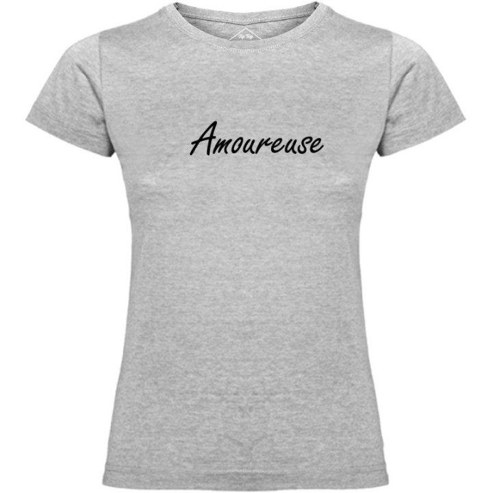 Tip Top Tshirt - T-shirt Femme Amoureuse - Made in France