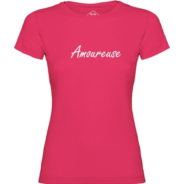 Tip Top Tshirt - T-shirt Femme Amoureuse - Made in France