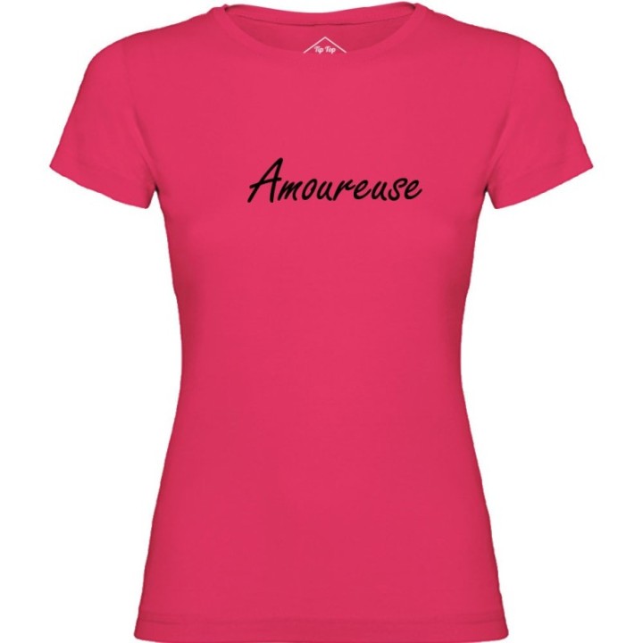 Tip Top Tshirt - T-shirt Femme Amoureuse - Made in France