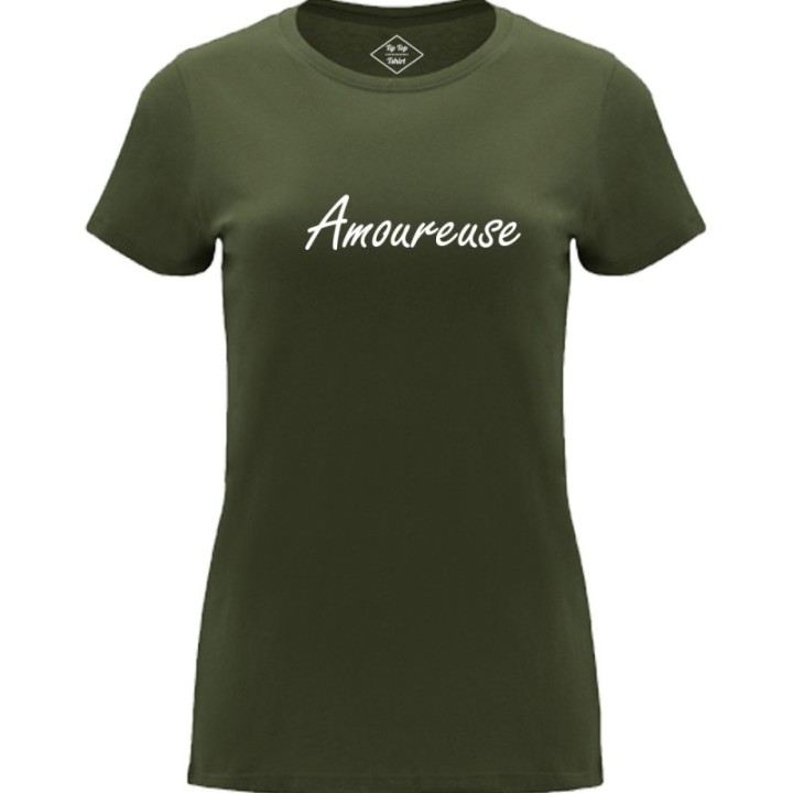 Tip Top Tshirt - T-shirt Femme Amoureuse - Made in France