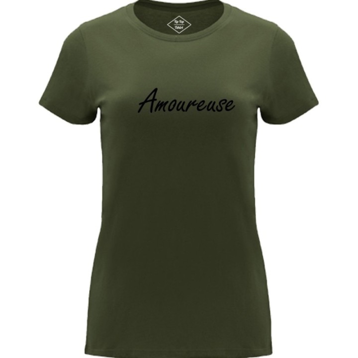 Tip Top Tshirt - T-shirt Femme Amoureuse - Made in France